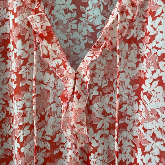 Zara floral short long sleeve dress - Picture 2 of 5